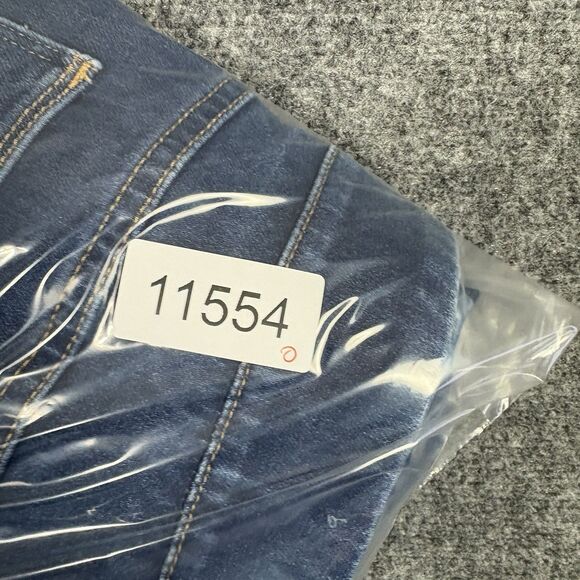 Soft Surroundings Jeans Womens Size M Blue Pull On - Picture 10 of 10